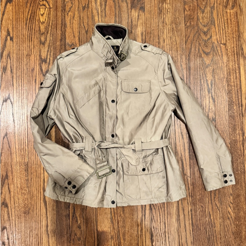 Barbour Beige Military Field Jacket
